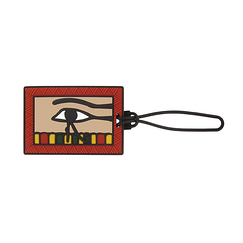 Luggage label - Eye