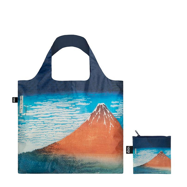 Hokusai Red Fuji, Mountains in Clear Weather Bag - Loqi