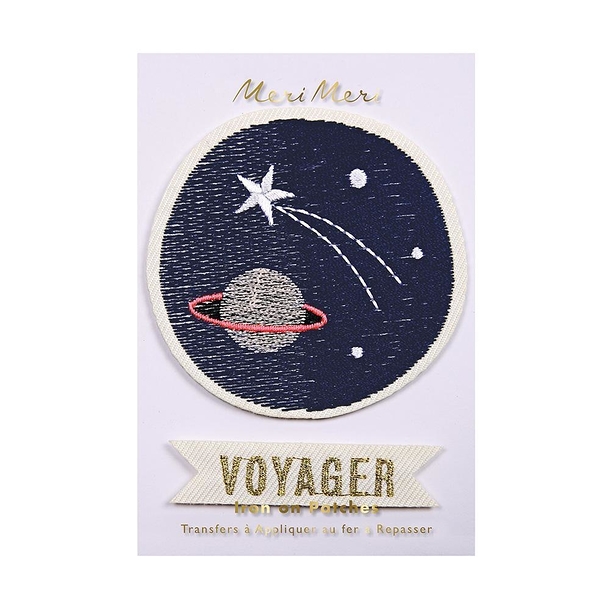 Patchs voyageurs de l'espace