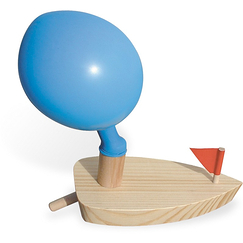 Balloon powered boat - Vilac