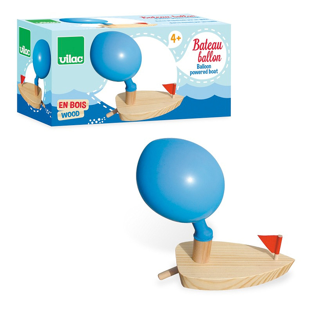 Balloon powered boat - Vilac