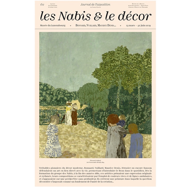 Les Nabis et le décor. Bonnard, Vuillard, Maurice Denis... - Journal de l'exposition