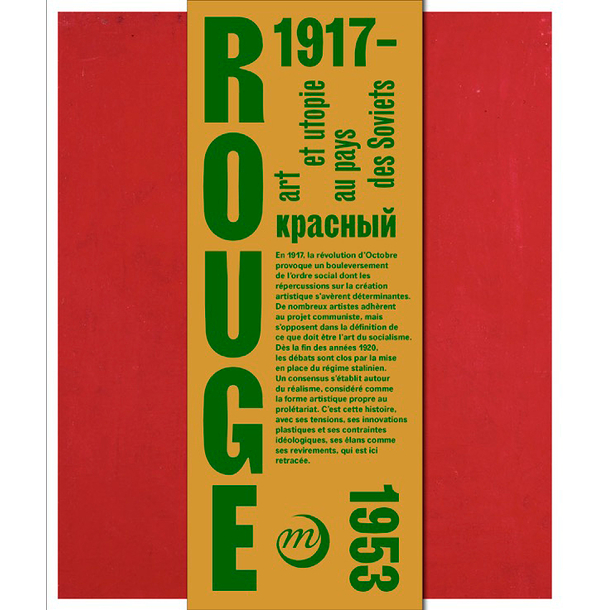 Rouge, Art et utopie au pays des Soviets - Catalogue d'exposition