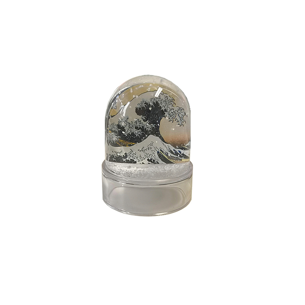 Mini boule neige vague Hokusai