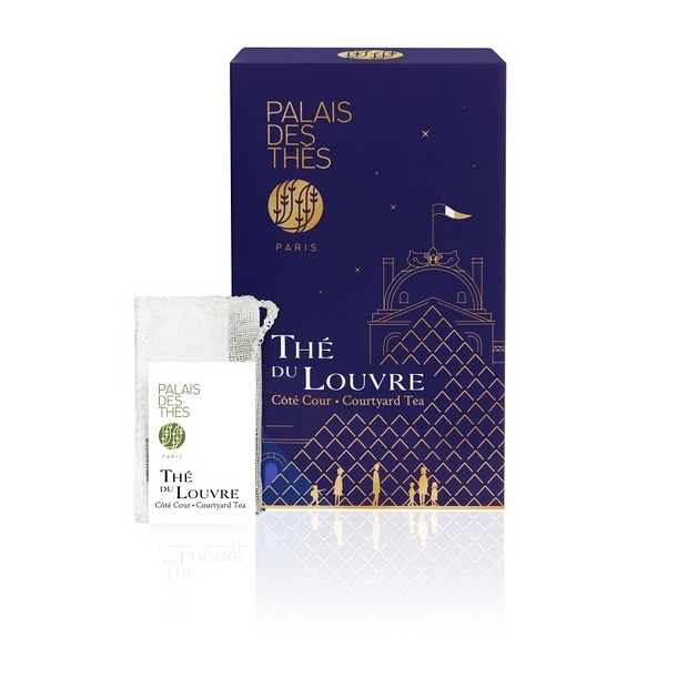 Tea of the Louvre Courtyard Tea - Box of 20 muslins teabags - Palais des thés