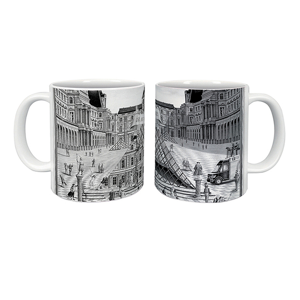Mug JR - JR au Louvre 2016
