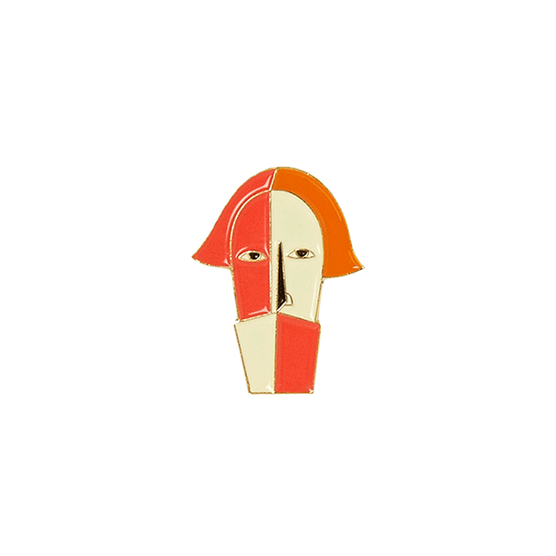 Pin's Malevitch Tête de paysan