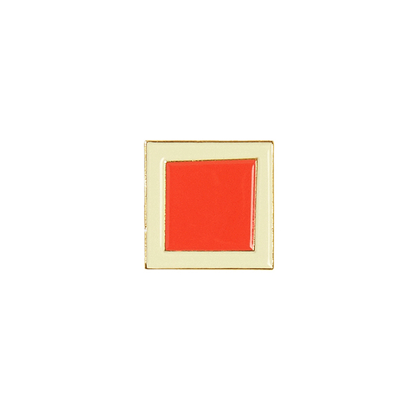 Pin's Malevitch Carré rouge