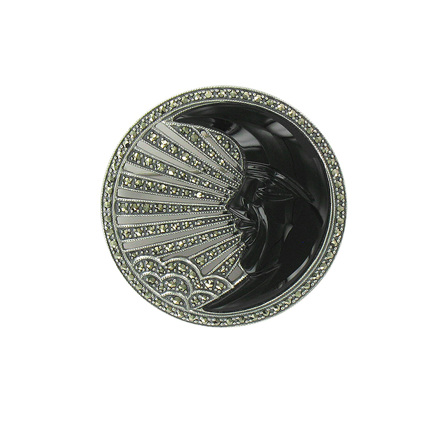 Moon Brooch
