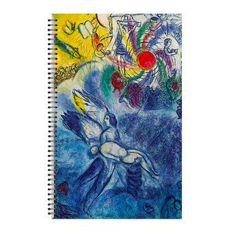 Spiral Notebook Marc Chagall - The Creation of Man
