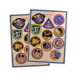 Stickers Badges Apollo