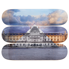 Skateboards Triptyque JR au Louvre - The Skateroom