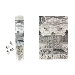 Micro puzzle JR au Louvre, 2016