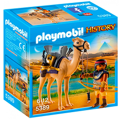 Egyptian fighter with camel - Playmobil History