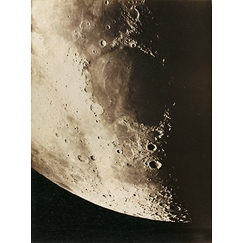 Photographie lunaire, Corne Nord, 27 mars 1890, Observatoire de Paris