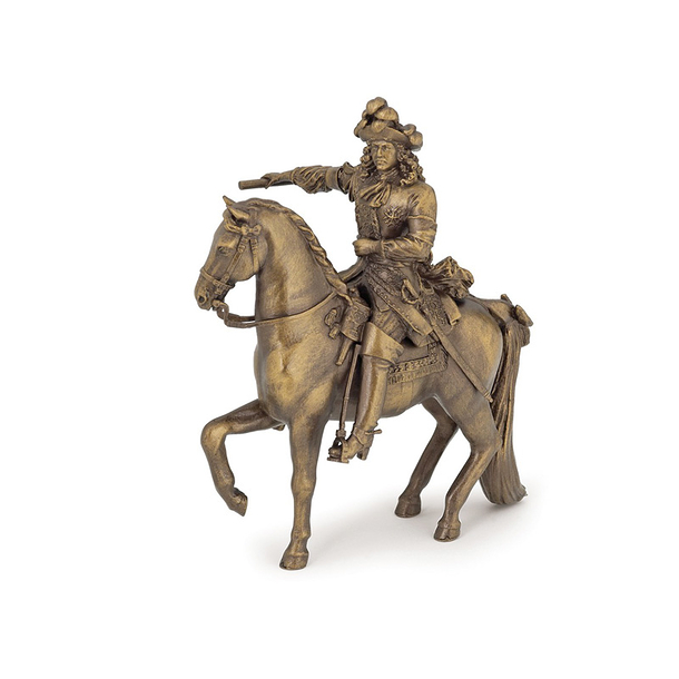 Figurine Louis XIV sur son cheval