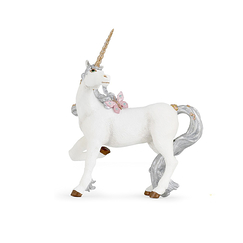 Figurine Silver unicorn