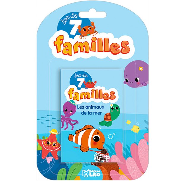 Game of 7 families - Animals of the sea
