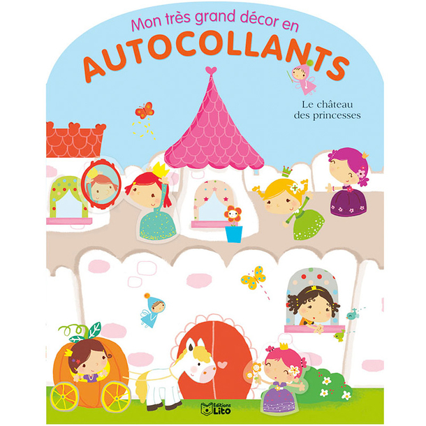 Autocollants - Le château des princesses