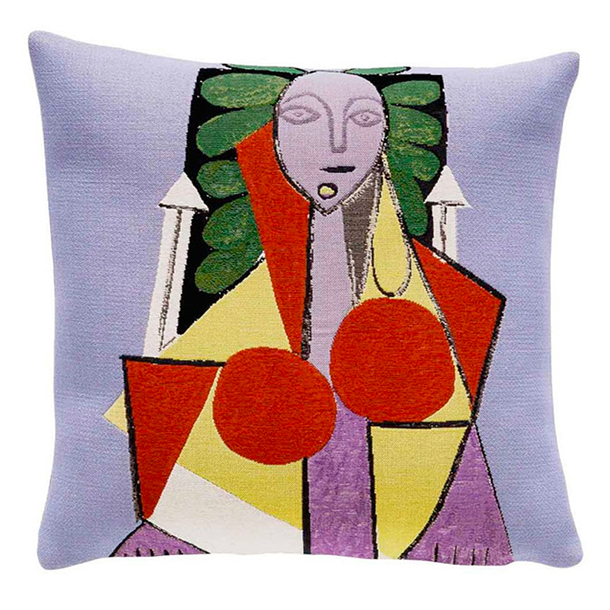 Cushion cover Picasso Woman in an armchair | Boutiques de Musées