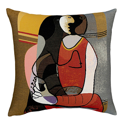 Housse de coussin Picasso Femme assise