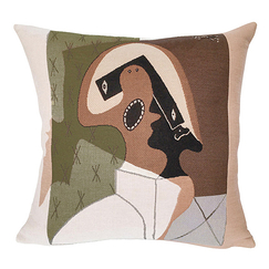 Housse de coussin Picasso Arlequin