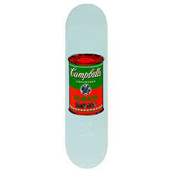 Skateboard Warhol Campbell's - The Skateroom - Red