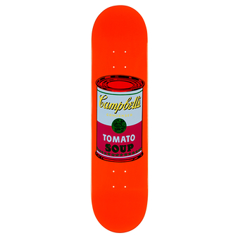 Skateboard Warhol Campbell's - The Skateroom - Violet