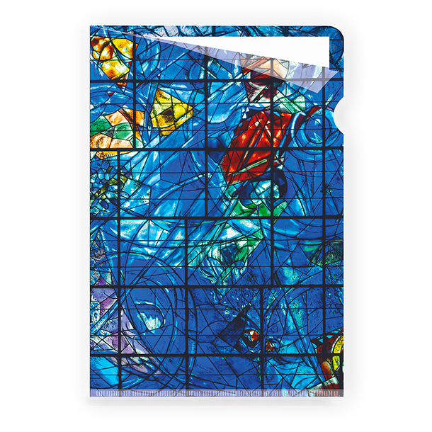 Clear File Chagall - Stained Glass of the "Creation of Man"