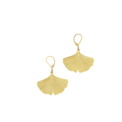 Boucles d'oreilles Gingko