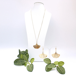 Gingko Necklace