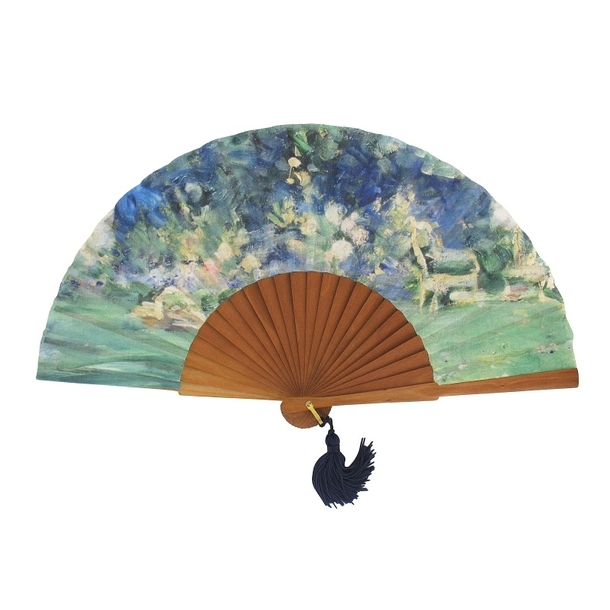 Éventail Morisot Dans le jardin