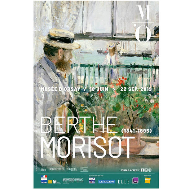 Exhibition poster Berthe Morisot (1841-1895)