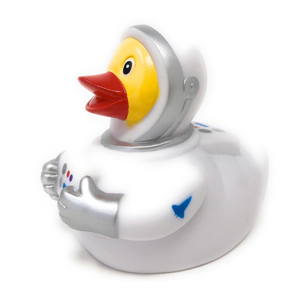 Plastic bath duck Astronaut