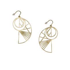 Boucles d'oreilles De Vinci - Plan et projections