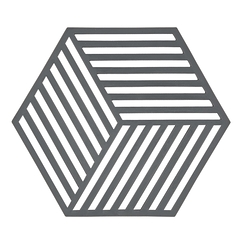 Zone Hexagon - Trivet Warm Grey