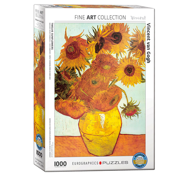 Puzzle 1000 pièces - Van Gogh - Les tournesols