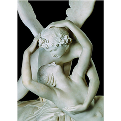 Poster Canova - Psyche Revived by Cupid's Kiss