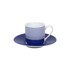 Picasso Striped Tee Espresso Cup