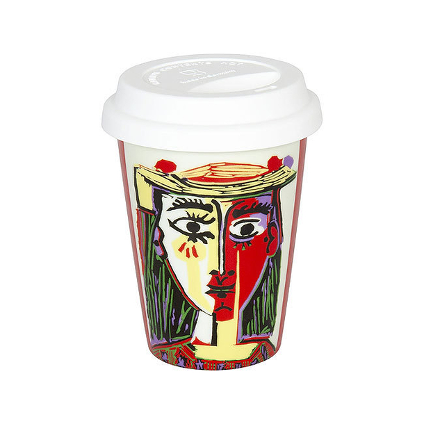 Picasso Travel Mug - Woman with a hat