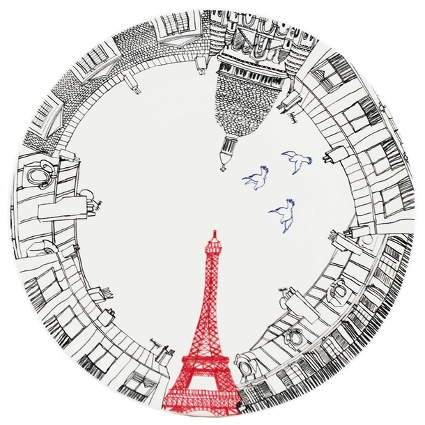 Plat à gâteaux - Ça c'est Paris !