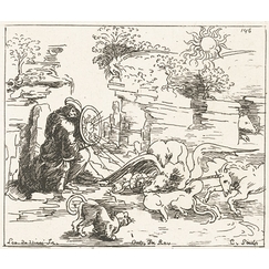 Allégorie au miroir solaire - Léonard de Vinci