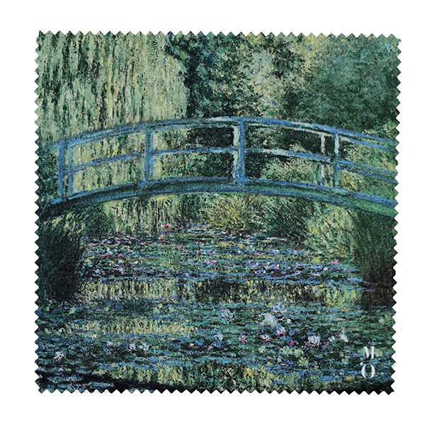 Microfiber Harmonie verte - Claude Monet