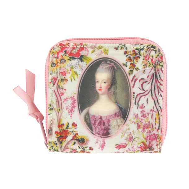 Pink small Wallet Marie-Antoinette - Ladies of the court