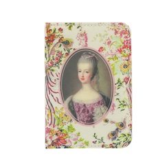 Pink passport holder Marie-Antoinette - Lady of the court