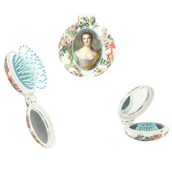 Brosse à cheveux miroir Madame Victoire - Dames de la cour