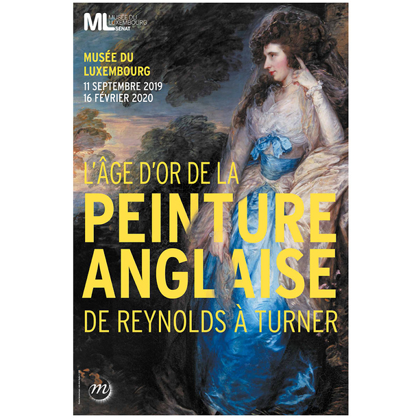 The Golden Age of English Painting. From Reynolds to Turner - Exhibition poster
