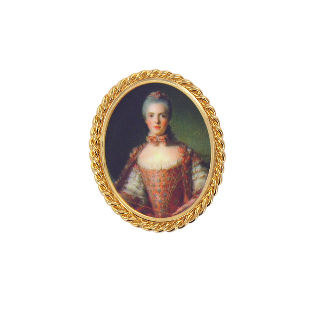 Broche Portrait Madame Adélaïde - Dames de la Cour