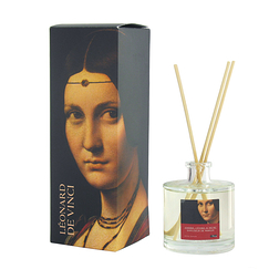 Fragrance diffuser Leonardo da Vinci - La belle ferronnière - Amber, cedar and musk