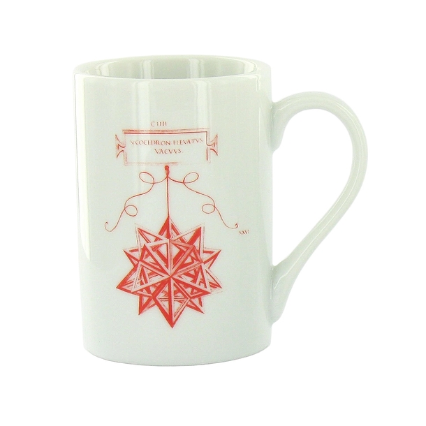 Da Vinci red expresso mug